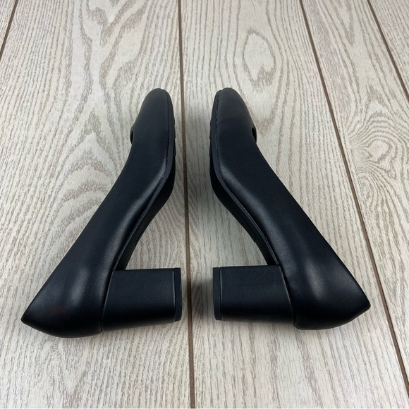 Easy Street Proper Women's High Heels 7.5W Black Faux Leather $60 - Picture 6 of 9